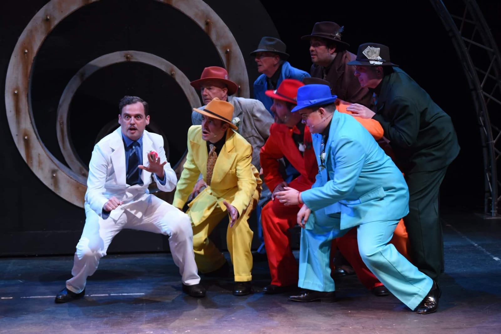 Guys & Dolls Theatrical Stage Costumes for Hire for UK Productions